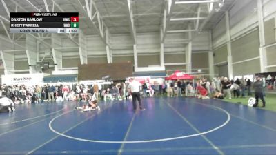 72 lbs Cons. Round 3 - Rhett Farrell, Wasatch Wrestling Club vs Daxton Barlow, RWC- Roy Wrestling Club