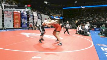 285 Class 4 lbs Semifinal - Brysen Wessell, Jackson vs Noah Patton, Lee`s Summit West