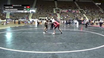 6A 144 lbs Cons. Round 2 - Cody Tyus, Stanhope Elmore vs Kaleb Bonasera, Wetumpka