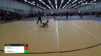 40 lbs Prelims - Shaylie Wilkins, Socal Grappling Club vs Annabelle Medina, Unaffiliated