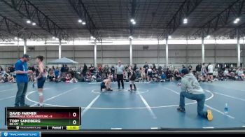 102 lbs Round 3 (4 Team) - Toby Sandberg, Big Cat vs David Farmer, Grangeville Youth Wrestling