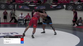 74 kg 3rd Place - Vince Bouzakis, Pennsylvania vs Cameron Steed, Tiger Style Wrestling Club