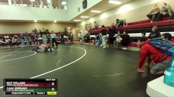 71 lbs Cons. Semi - Guy Vollans, Wrestling Rhinos Wrestling Club vs Cash Serrano, Lake Stevens Wrestling Club