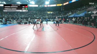 190 lbs Quarterfinal - Shauna Anderson, Thunder Ridge vs Priscilla Garcia, Kuna