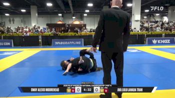 Sway Alexis Moorehead vs Ava Lulu Lanada Tran 2026 American National IBJJF Jiu-Jitsu Championship