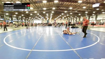 119 lbs Consi Of 16 #2 - Liam Bentley, VA vs Logan Lopez, LA