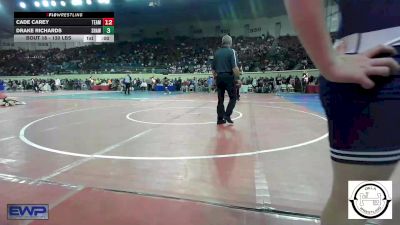 128 lbs Round Of 128 - Bryar Hooks, Team Choctaw vs Elijah Miller, Henryetta JH