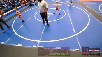 49 lbs Consi Of 4 - Knox Taylor, Clinton Youth Wrestling vs Bentley Hobbs, Hinton Takedown Club