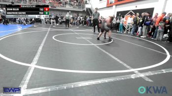 Consolation - Zion Ellis, Tulsa North Mabee Stampede vs Grayson Hayes, Pocola Youth Wrestling