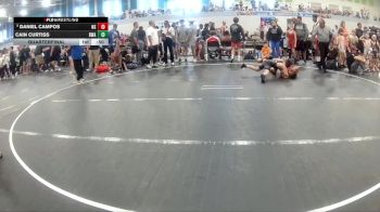 84 lbs Quarterfinal - Daniel Campos, Gladiator Wrestling vs Cain Curtiss, Roundtree Wrestling Academy