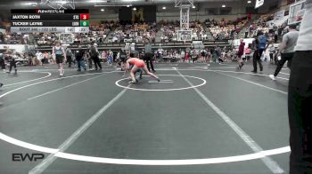 132 lbs Consi Of 8 #2 - Jaxton Roth, Sallisaw Takedown Club vs Tucker Layne, Lions Wrestling Academy