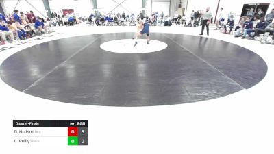 141 lbs Quarterfinal - Daijhawn Hudson, New England College vs Colby Reilly, Western New England