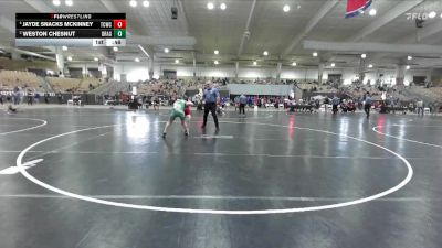 103 lbs Cons. Semi - Jayde Snacks McKinney, Buccaneer Wrestling Club vs Weston Chesnut, Williamson Co Wrestling Club