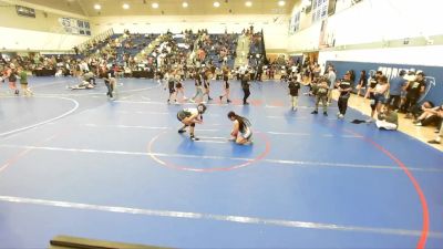 135 lbs 1st Place Match - Jaylah Valdovinos, Madera Grapplers vs Isabella Ung, Buena Park High School Wrestli