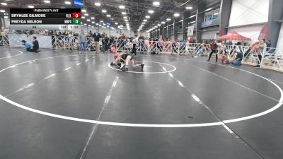 86 lbs Round 1 (9am Friday) - Freyda Nelson, Minnesota Funky Singlets vs Brynlee Gilmore, Florida Elite