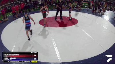 94 lbs Placement Matches (8 Team) - Hunter Leavitt, Utah vs Max Larwin, Oregon