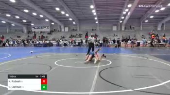 106 lbs Prelims - Kaiden Rubash, ID vs Owen Lehman, PA