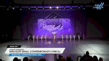 Dance Dynamics - Mini Elite Small Contemporary/Lyrical [2025 Mini - Contemporary/Lyrical - Small Day 1] 2025 Power Dance Grand Nationals