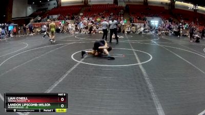 92 lbs Round 1 (6 Team) - Landon Lipscomb-Wilson, Neighborhood vs Liam O`Neill, Virginia Patriots