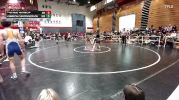 106 lbs Cons. Round 1 - Cameron Christopherson, Sheridan vs Garret Withrow, Riverton