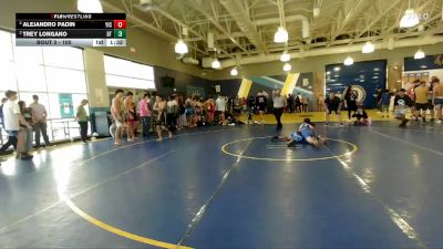 100 lbs Round 1 - Trey Longano, Beebe Trained vs Alejandro Padin, YIC