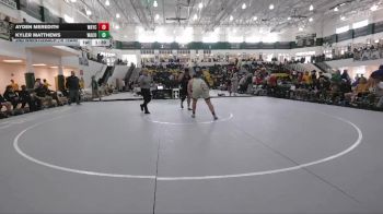 285 lbs 2nd Wrestleback (16 Team) - Kyler Matthews, Ware County vs Ayden Meredith, Wayne County HS