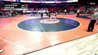 2A 113 lbs Cons. Round 2 - Paxton Valentine, Morris vs Nathan Ortiz, New Lenox (Providence Catholic)