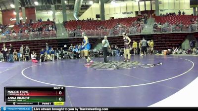 155 lbs Round 4 (8 Team) - Anna Brandt, Kearney Girls vs Maggie Fiene, Conestoga Girls