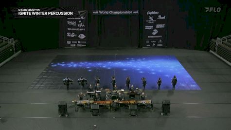 IGNITE Winter Percussion "Shelby County IN" at 2026 WGI Percussion/Winds World Championships