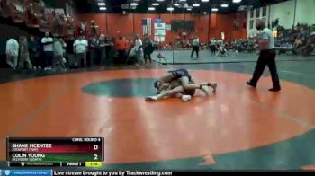 138 lbs Cons. Round 4 - Colin Young, BELVIDERE (NORTH) vs Shane Mcentee, LOCKPORT (Twp)