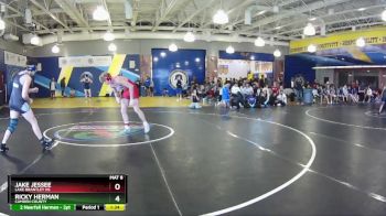 175 White Quarterfinal - Jake Jessee, Lake Brantley Hs vs Ricky Herman, Camden County