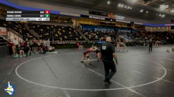 135 lbs Cons. Round 2 - Keira Cewe, Bettendorf vs Paige Dixon, Iowa City High