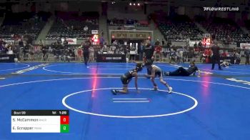 55 lbs Semifinal - Spenser McCammon, Maurer Coughlin WC vs Eisa Scrapper, Poway Elite