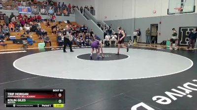 144 lbs Champ. Round 1 - Kolin Giles, Benton vs Trip Morgan, Montgomery Bell Academy