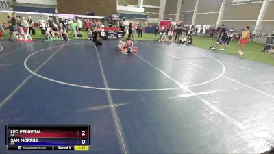 157 lbs Cons. Round 4 - Leo Pedregal, CA vs Sam Morrill, UT