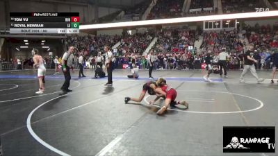 80 lbs 5th Place Match - Royal Newman, Lawrence Elite vs Tom Vu, Burlington