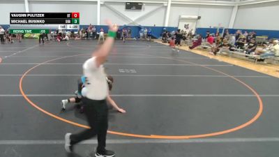 132 lbs Cons. Round 4 - Vaughn Pulitzer, Unattached vs Michael Rusinko, Unattached