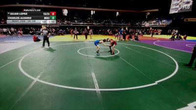 5A 106 lbs Champ. Round 1 - Julian Lopez, El Paso Ysleta vs Charles Alvarez, Midlothian