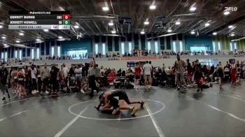 100 lbs Cons. Round 1 - Gerritt Burns, Citrus Wrestling Club vs Jerrett Howell, Red Devils