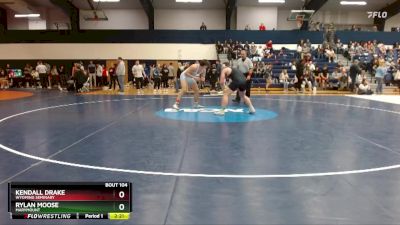 184 lbs Champ. Round 2 - Rylan Moose, Marymount vs Kendall Drake, Wyoming Seminary