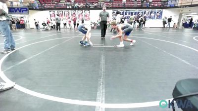 106 lbs Rr Rnd 5 - Jett Kreke, Choctaw Ironman Youth Wrestling vs Jase Julian, Newcastle Youth Wrestling