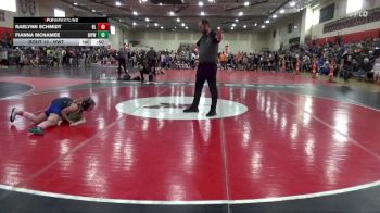 Round 1 - Raelynn Schmidt, Big Lake vs Fianna McNamee, Rosemount Irish Youth Wrestlin