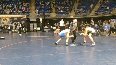 125 lbs 5th Place - Lorenzo Campana, Valley vs Logan Schreiner, Fort LeBoeuf