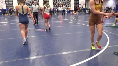 130 lbs Consy 5 - Allena Blon, University-WV vs Carley King, Kiski Area