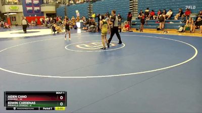 106 lbs Semis (4 Team) - Edwin Cardenas, Knoxville Catholic vs Aiden Cano, Rossview