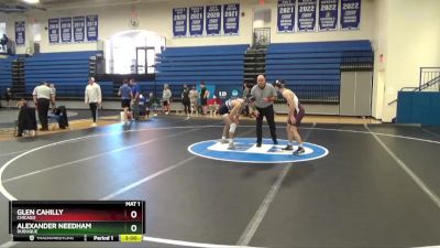 125 lbs 5th Place Match - Alexander Needham, Dubuque vs Glen Cahilly, Chicago