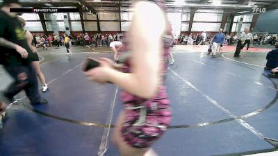 132 lbs Semifinal - Blayr Strawser, Lehighton vs Godie Hart, Red Hill