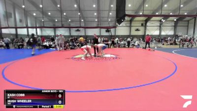 165 lbs Cons. Semi - Kash Cobb, ID vs Hugh Wheeler, WA