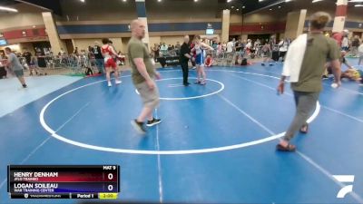 160 lbs Cons. Round 3 - Henry Denham, Jflo Trained vs Logan Soileau, WAR Training Center