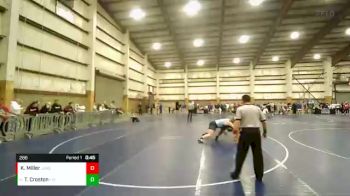 288 lbs Cons. Round 4 - Tyler Croston, Layton vs Kaleb Miller, Jordan